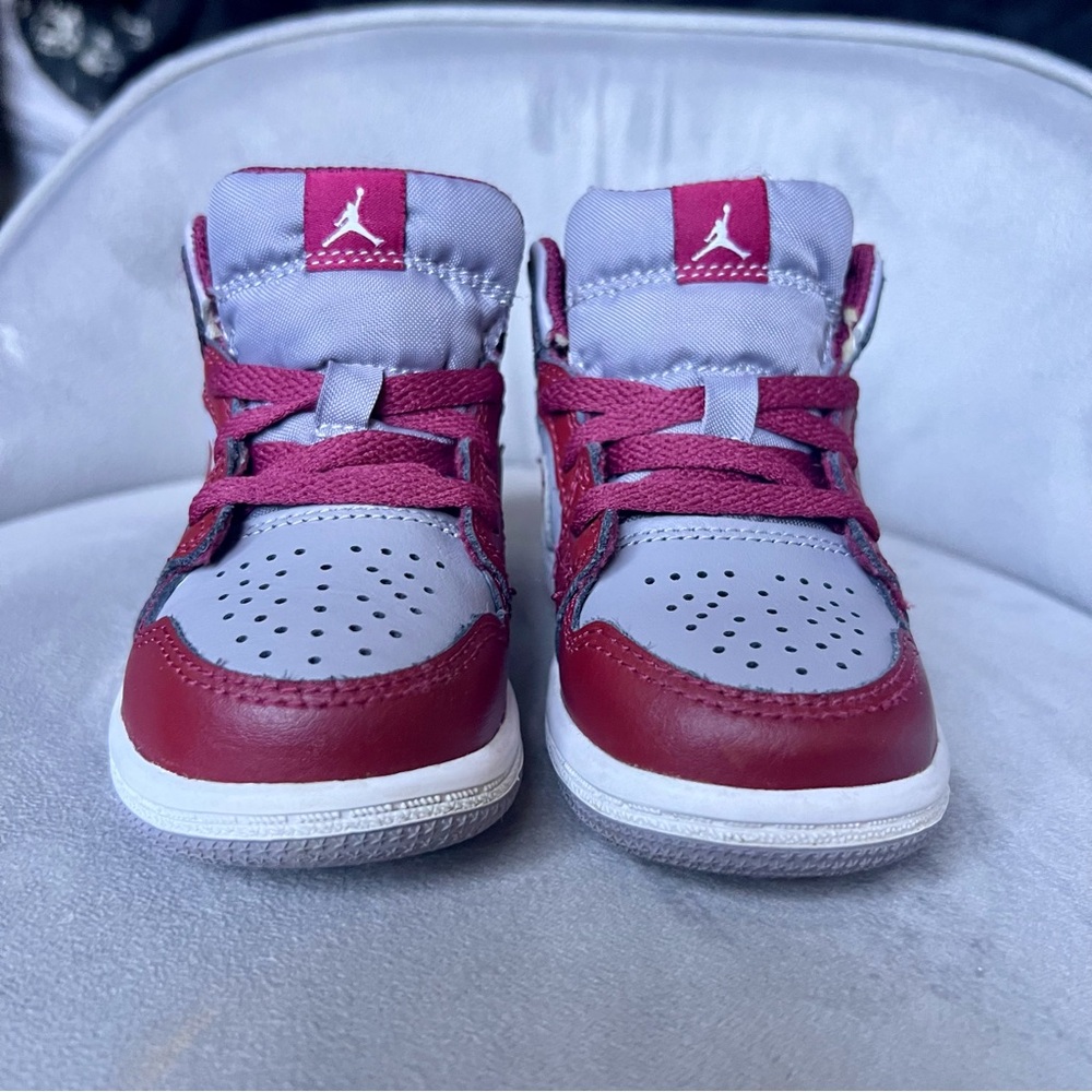 Air Jordan 1 Mid TD Toddler Sneakers - Picture 3 of 7